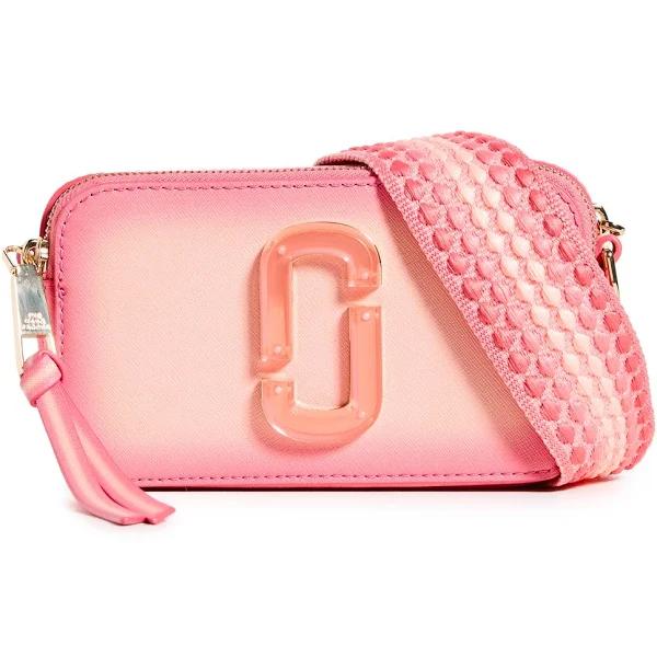 Marc Jacobs Pink 'The Fluoro Edge Snapshot' Shoulder Bag