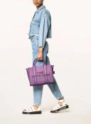 Marc Jacobs Purple 'The Medium Leather Tote Bag' Tote