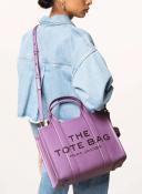 Marc Jacobs Purple 'The Medium Leather Tote Bag' Tote