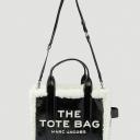 Marc Jacobs The Crinkle Shearling Small Tote Bag H052L01RE21-005