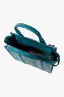 Marc Jacobs The Leather Tote Bag Harbor Blue