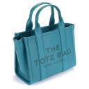 Marc Jacobs The Leather Tote Bag Harbor Blue