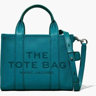 Marc Jacobs The Leather Tote Bag Harbor Blue