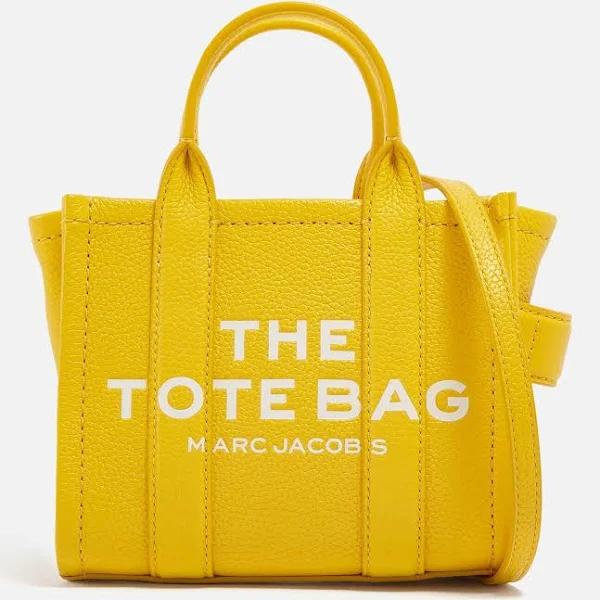 Marc Jacobs The Mini Leather Tote Bag Yellow