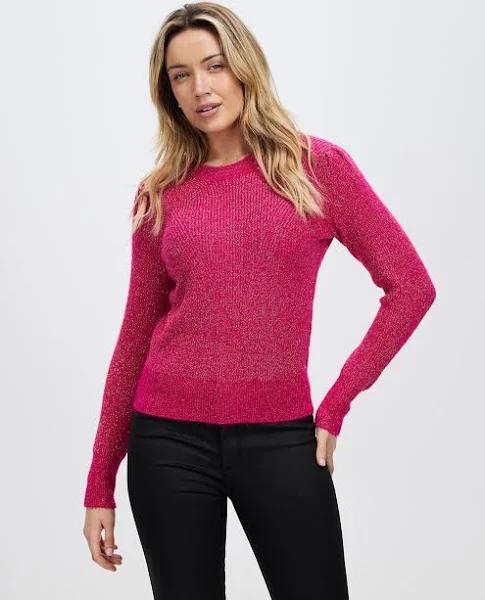 Marcs Ingrid Sparkle Knit in Pink L