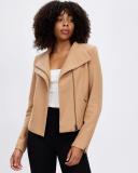 Marcs Lani Felted Wool Jacket in Brown Sand 6