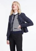 Marcs Lani Felted Wool Jacket in Green Multi Assorted 12