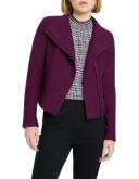 Marcs Lani Felted Wool Jacket in Queen Purple 16