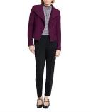 Marcs Lani Felted Wool Jacket in Queen Purple 6