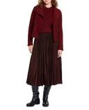 Marcs Lani Felted Wool Jacket in Rocket Red 10