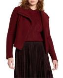 Marcs Lani Felted Wool Jacket in Rocket Red 6