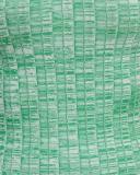Marcs Lauren Space Dye Knit Polo in Verde/Ivory Green S