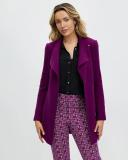 Marcs Ruby Felted Wool Coat in Plum 16
