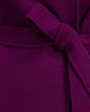Marcs Ruby Felted Wool Coat in Plum 16