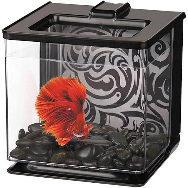 Marina Betta EZ Care Aquarium, Black