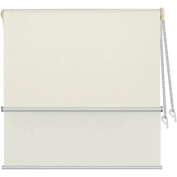 Markisol 240 x 240cm Hilton Indoor Day and Night Roller Blind - Ivory