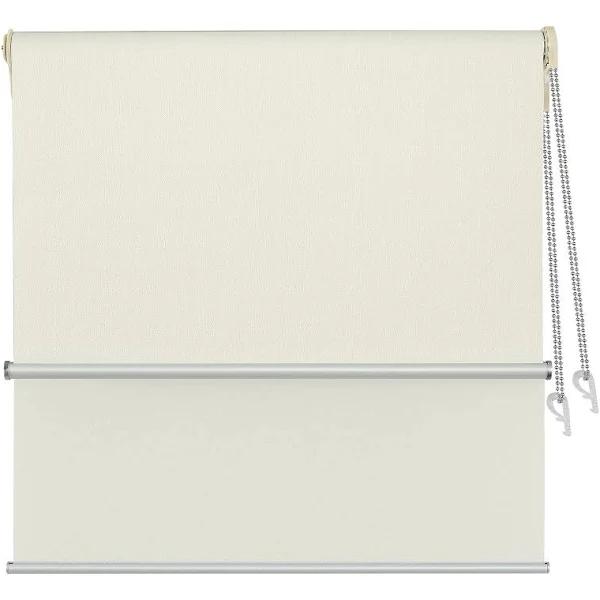 Markisol 60 x 240cm Hilton Indoor Day and Night Roller Blind - Ivory