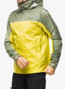 Marmot Men's PreCip Eco Jacket Limelight Vetiver L