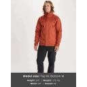 Marmot Men's PreCip Eco Jacket - Small - Brick