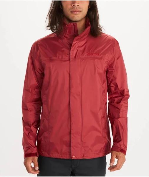 Marmot Men's PreCip Eco Jacket - Small - Brick