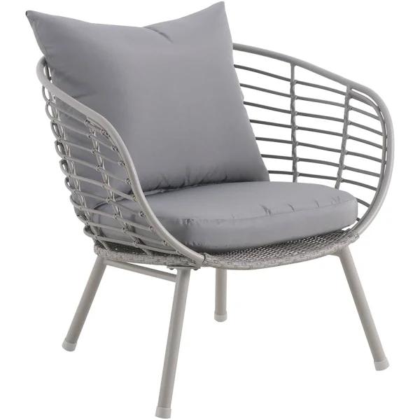 Marquee Bayfield Wicker Half Egg Chair