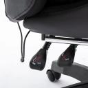 Mason Taylor 908 Racing Gaming Chair with RGB LED Lights Belt PVC Leather Seat - Green
