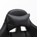 Mason Taylor 908 Racing Gaming Chair with RGB LED Lights Belt PVC Leather Seat - Green