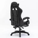 Mason Taylor 908 Racing Gaming Chair with RGB LED Lights Belt PVC Leather Seat - Green
