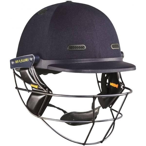 Masuri Vision Series Test Titanium Cricket Helmet Large / Maroon