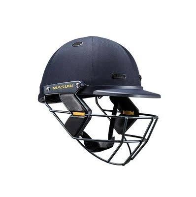 Masuri VS Shield Steel Cricket Helmet - Medium (58cm-61cm) - Yellow