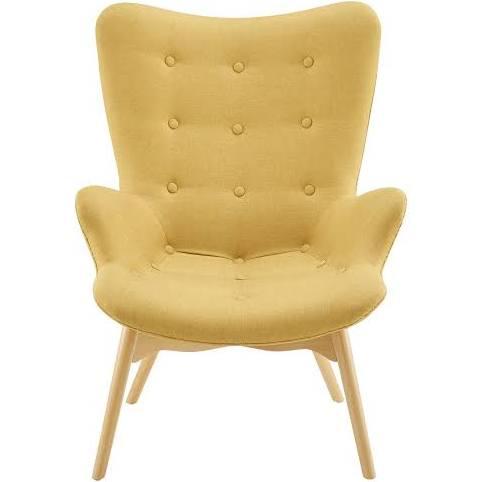 Matt Blatt Featherston Contour Armchair Replica (Mustard)