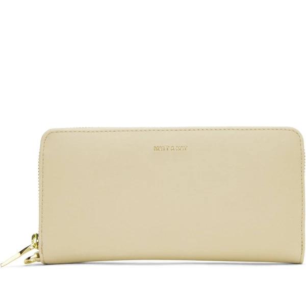 Matt & Nat Elm Vegan Continental Wallet - Vintage Vanilla