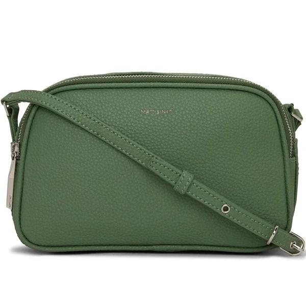 Matt & Nat Recycled Pair Crossbody Bag - Herb