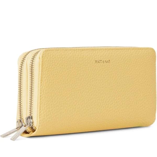 Matt & Nat Sublime Vegan Wallet - Purity Daffodil