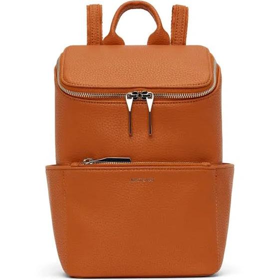 Matt & Nat Women's Brave Mini Backpack in Carotene NODIM