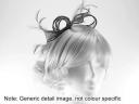 Max and Ellie Sinamay Fascinator in Coffee (Brown)