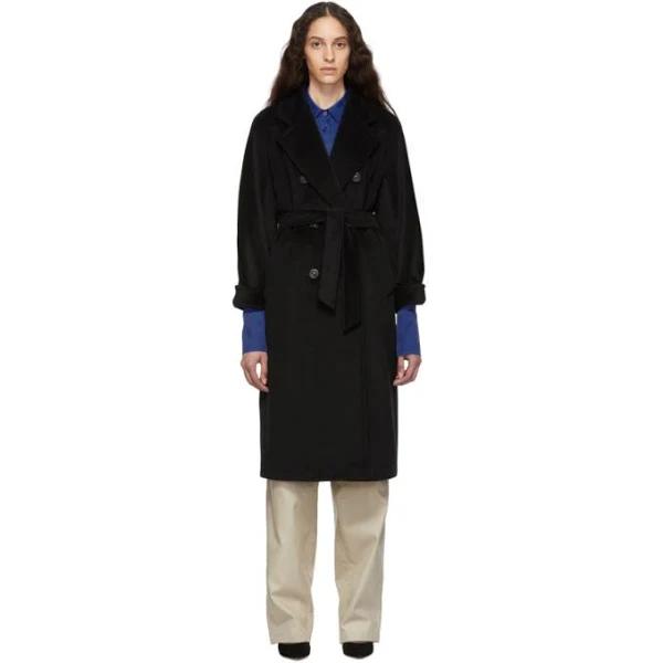 Max Mara Black Madame Coat