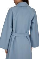 Max Mara Cadmio Trench Coat Blue