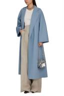 Max Mara Cadmio Trench Coat Blue