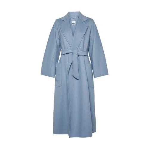 Max Mara Cadmio Trench Coat Blue
