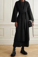 Max Mara Cashmere Labbro Coat - Black - 50