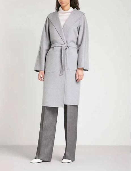 Max Mara Cashmere Lilia Coat - Grey - 46