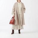 Max Mara Cashmere Ludmilla Wrap-around Coat - Beige - 42