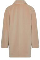 Max Mara Double-Breasted Wool Coat - Beige - 38