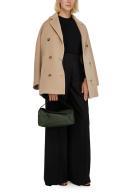 Max Mara Double-Breasted Wool Coat - Beige - 38