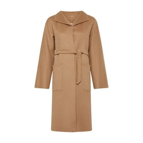Max Mara, Lilia Cashmere Wrap Coat, Women, Beige, M-L, Coats