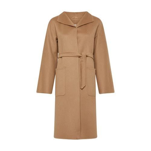 Max Mara, Lilia Cashmere Wrap Coat, Women, Beige, XS, Coats