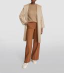 Max Mara - Lilia Coat - Womens - Light Beige