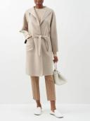 Max Mara - Lilia Coat - Womens - Light Beige