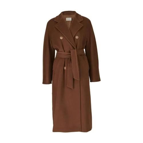 Max Mara - Madame Coat 101801 Brown For Women - Size 36 FR - 24S